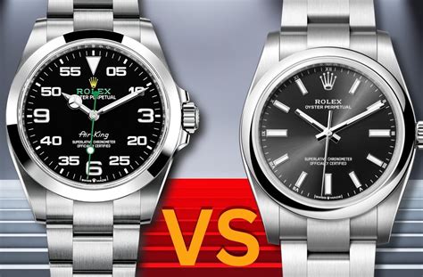 rolex air king vs oyster perpetual 39|More.